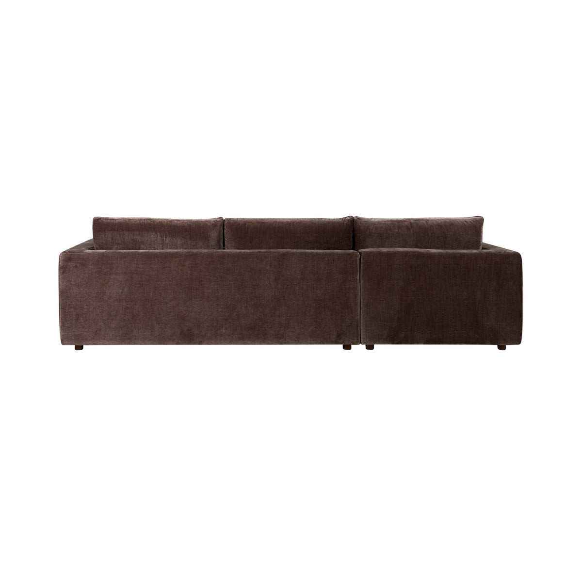 Oakley 4 Seater Right Chaise Sofa Truffle