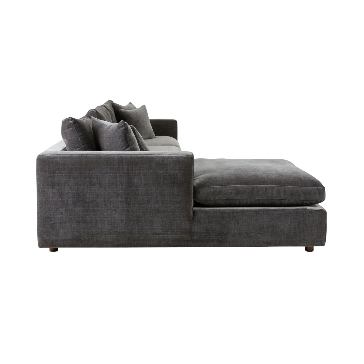 Oakley 4 Seater Right Chaise Sofa Dusk