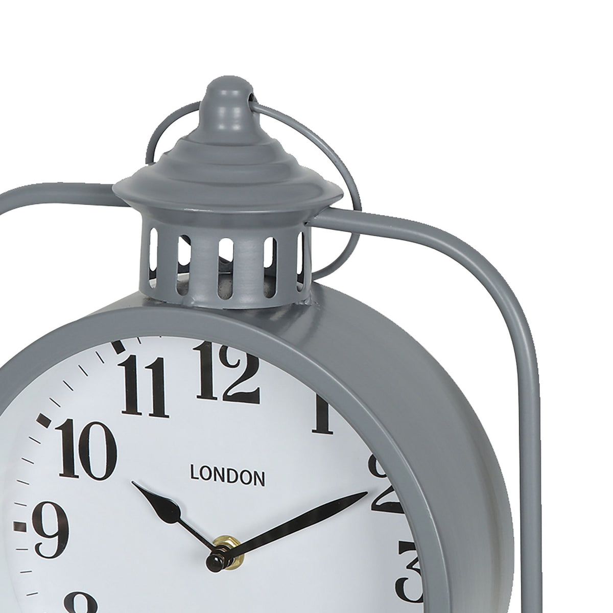 Lighthouse Iron Mantel Clock 26cm