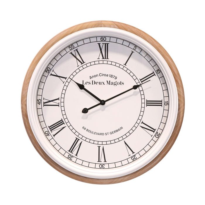 Les Deux Roman Wall Clock 50cm