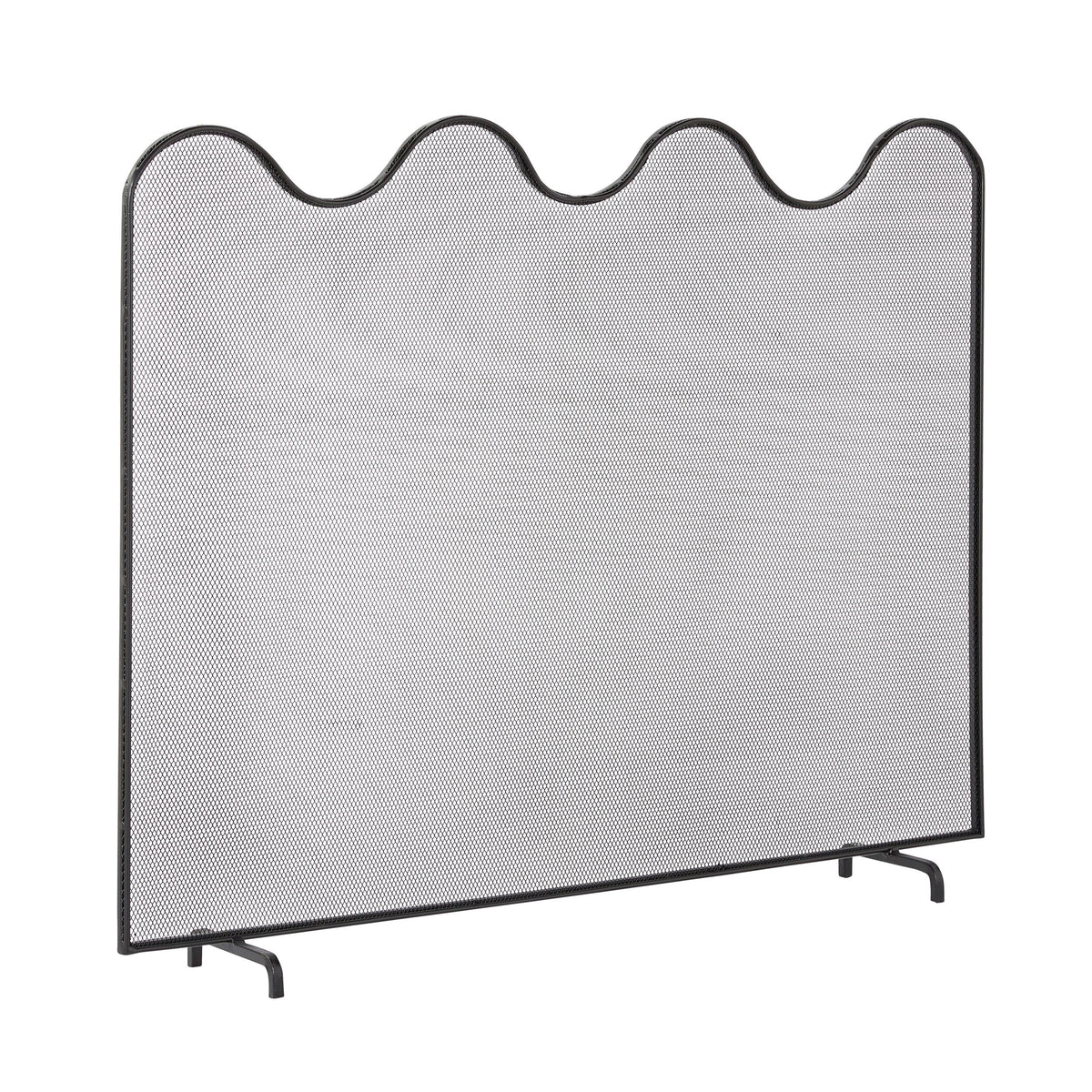 Flo Fire Screen Black