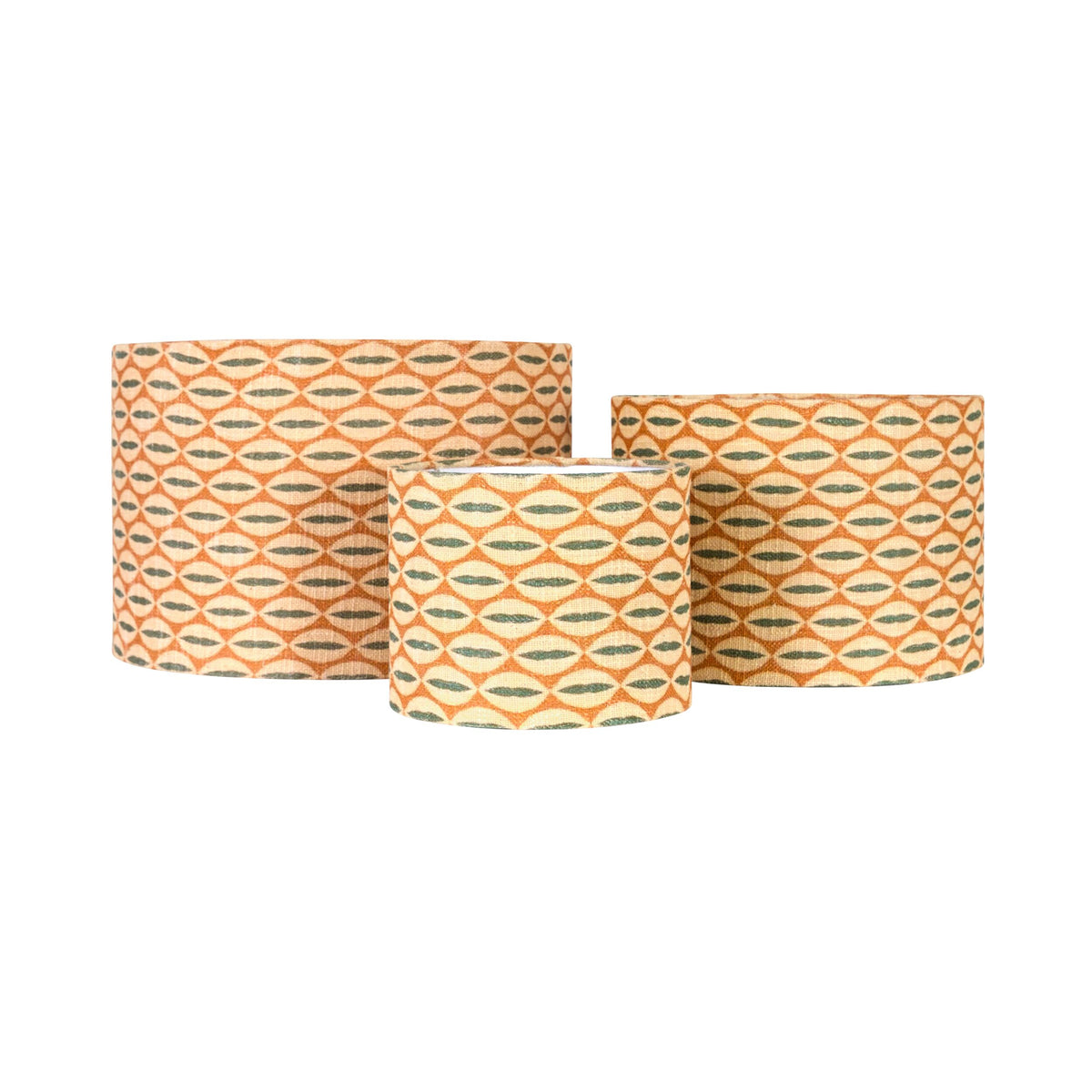 Drum Shade Yellow 25x20cm