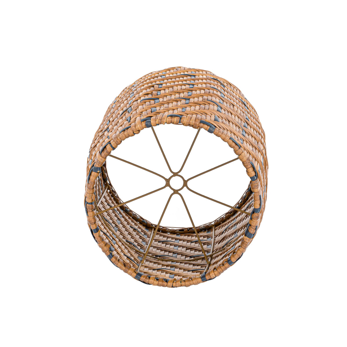 Herringbone Weave Collection Plant Basket Tall