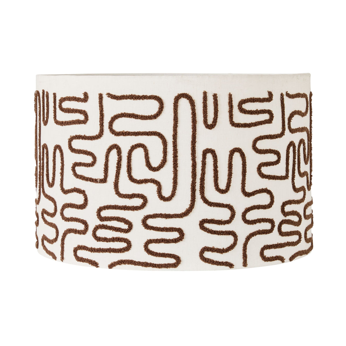 Embroidered Nomad Shade Latte 45cm