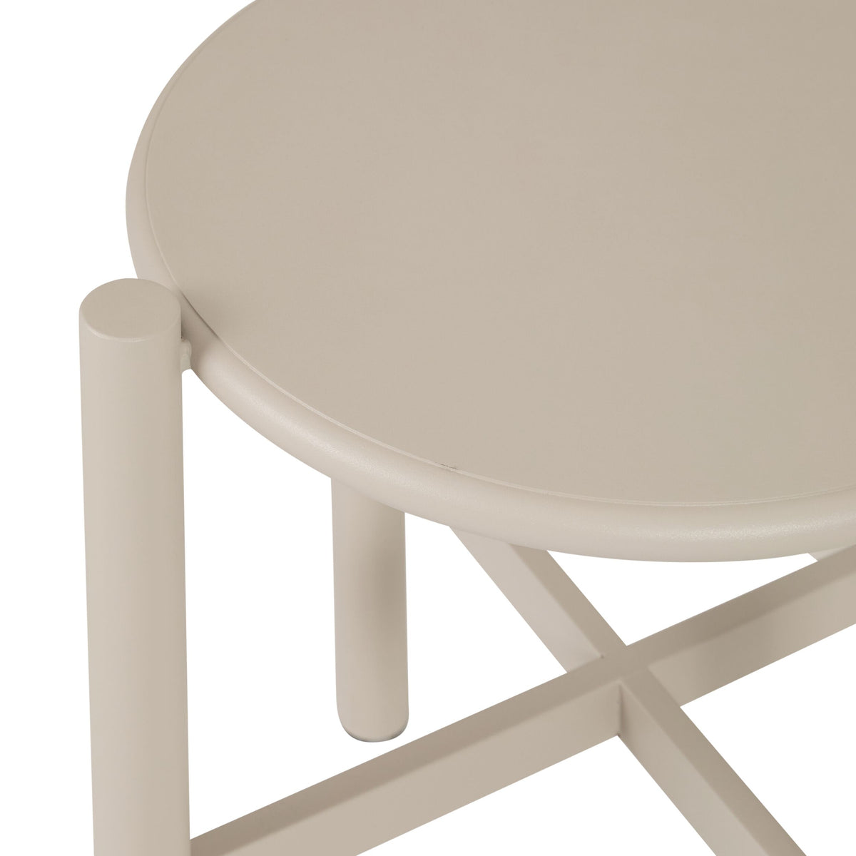 Orion Side Table 40cm Taupe