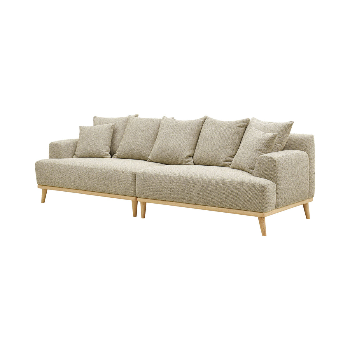 James 4 Seater Sofa Fossil