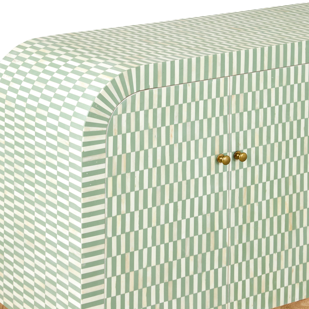 Nylah Bone Inlay 4 Door Sideboard