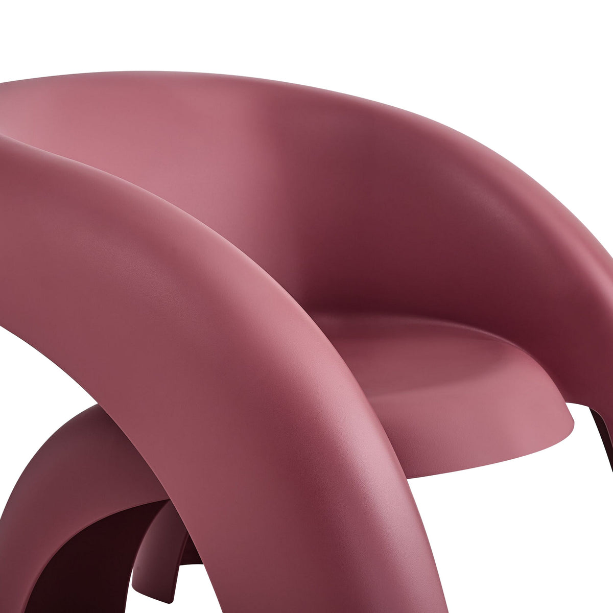 Arc Occasional Chair Dusty Rose