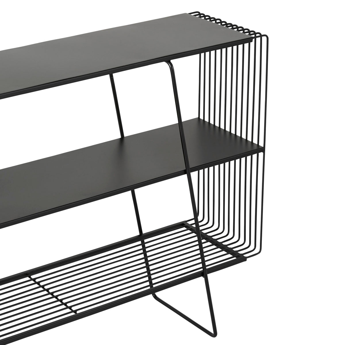 Hendrix 2 Tier Wide Shelving Unit 80 x 160cm