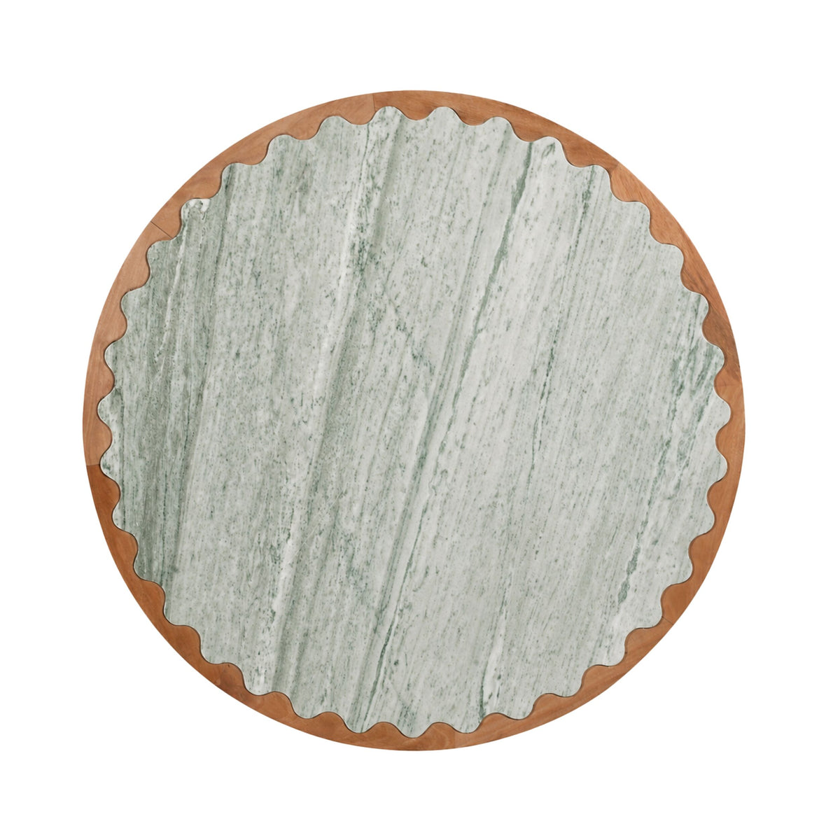 Kiara Scallop Marble Coffee Table