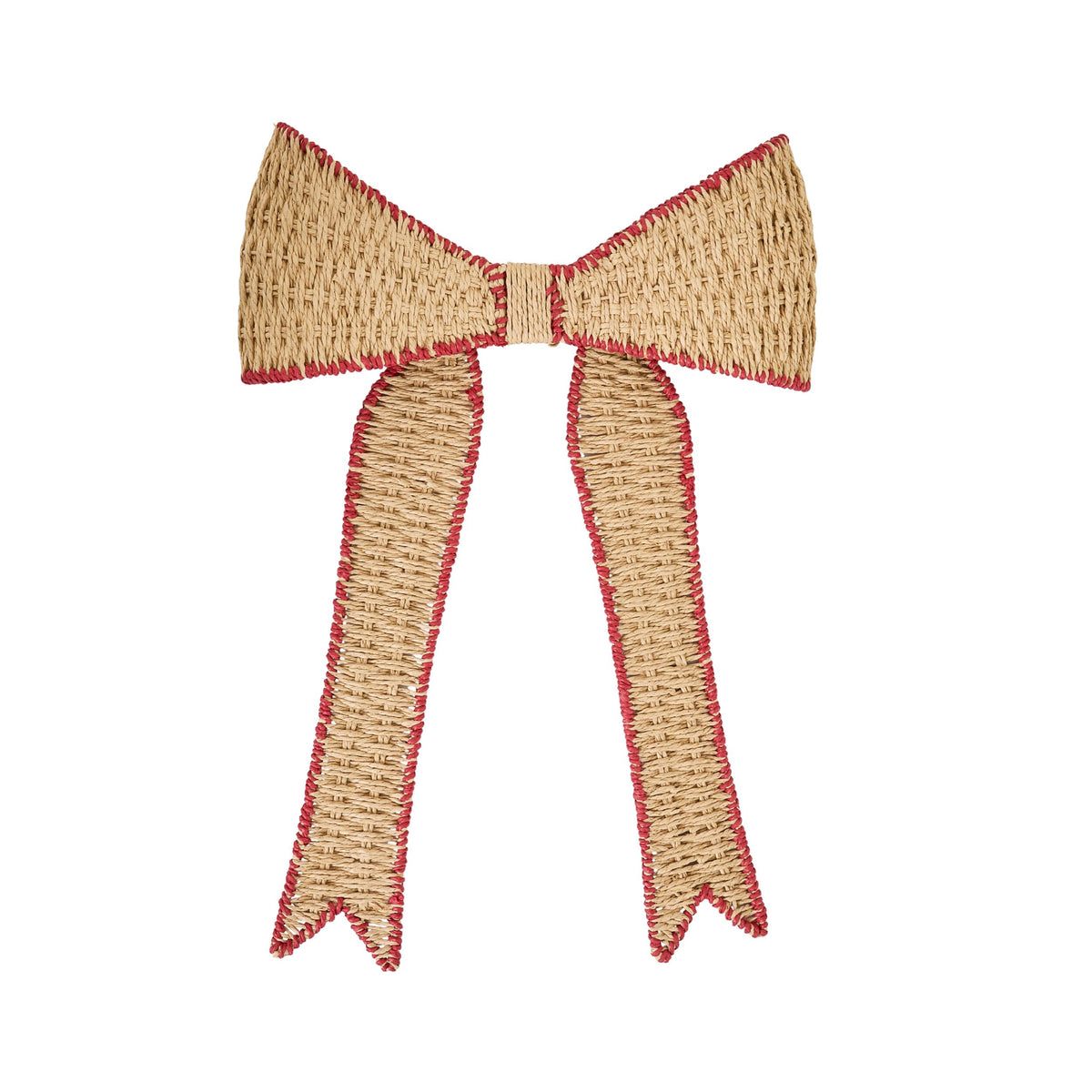 Mistletoe Christmas Oversized Bow Decoration