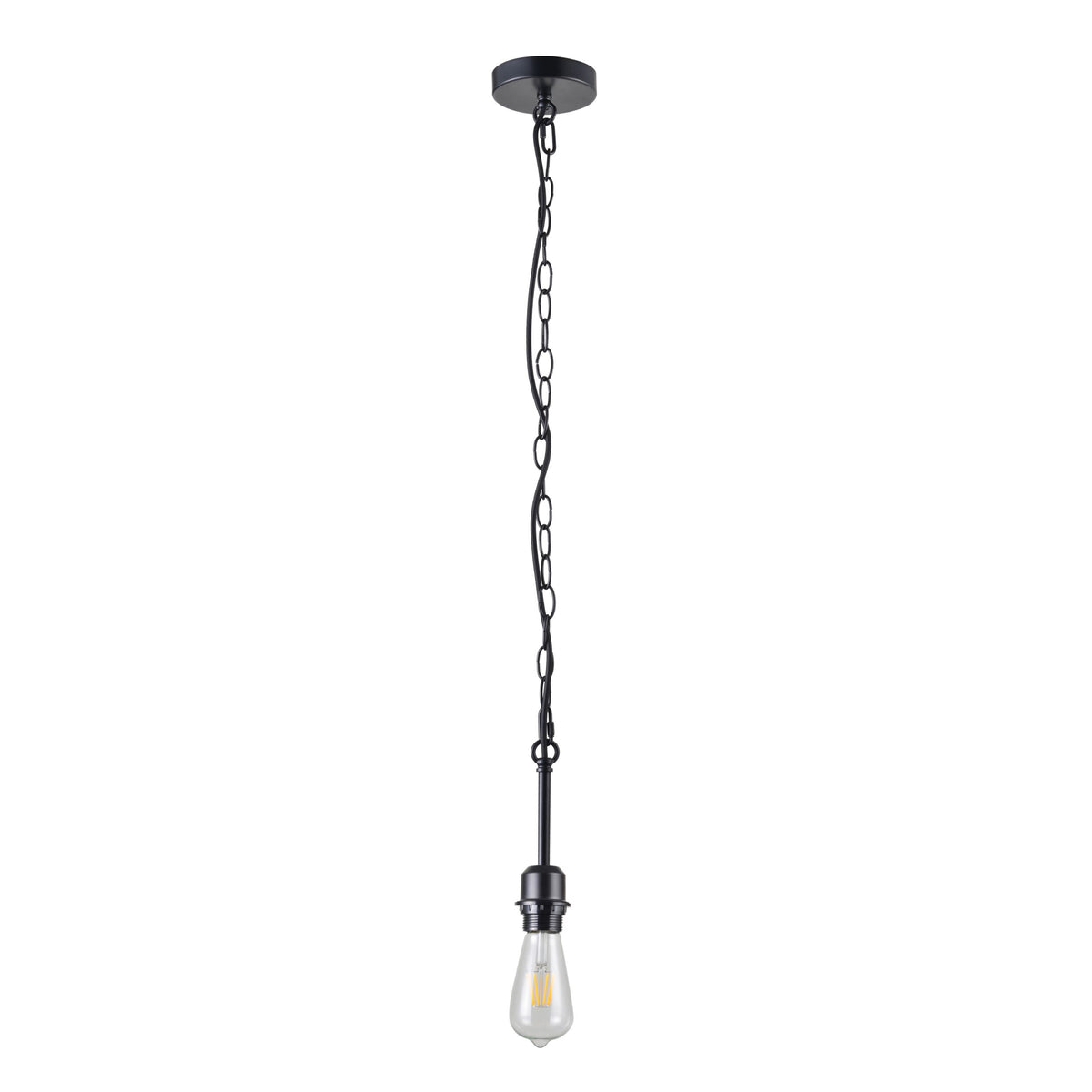 Chain cord suspension 150cm Black
