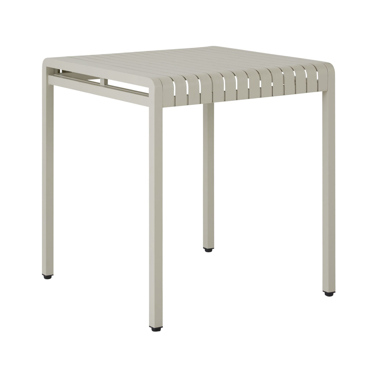 Tomi Aluminium Dining Table 70cm Taupe