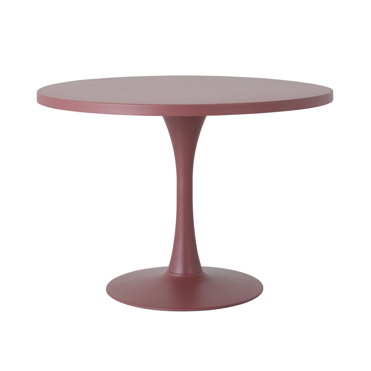 Tulip Dining Table 112cm Raisin