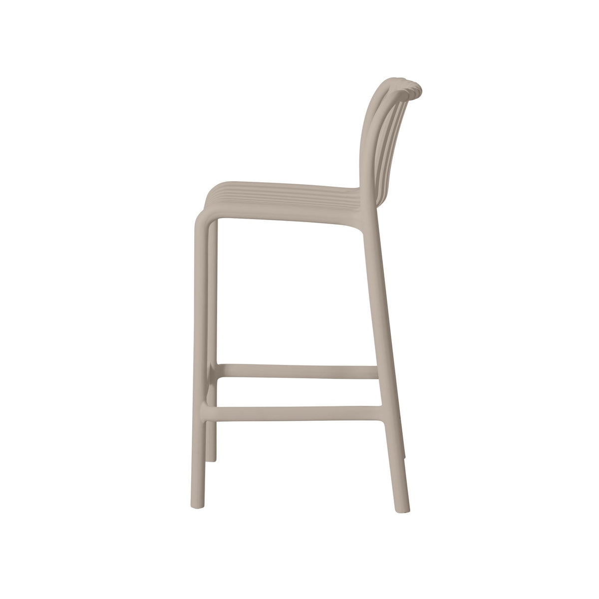Jesi Bar Stool Light Taupe