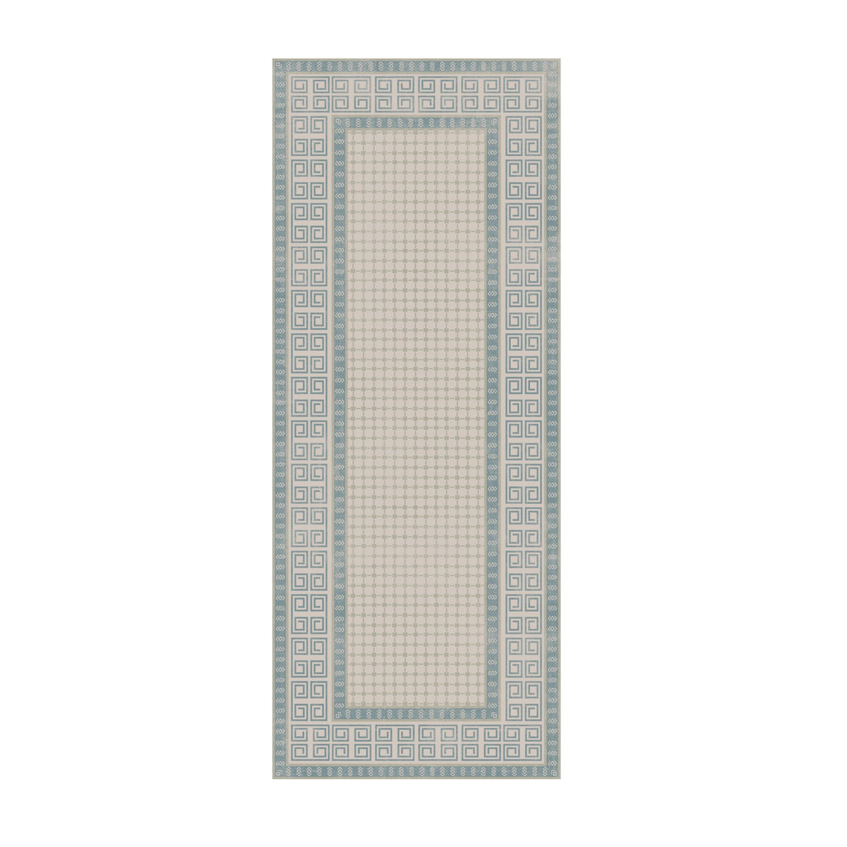 Paros Silky Soft Washable Runner 80x200cm Ocean