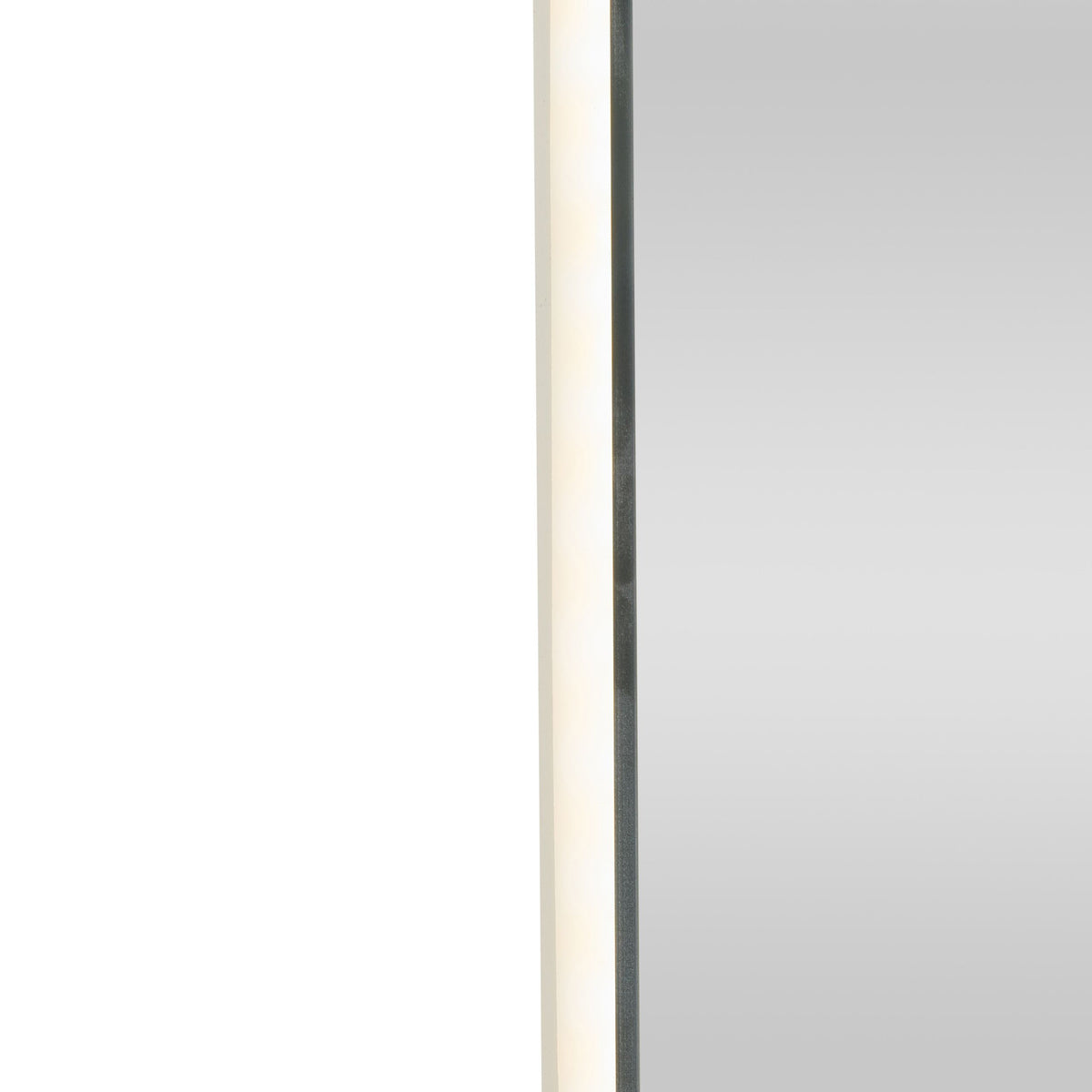 Bowen Arch LED Vanity Mirror Silver 60x80cm