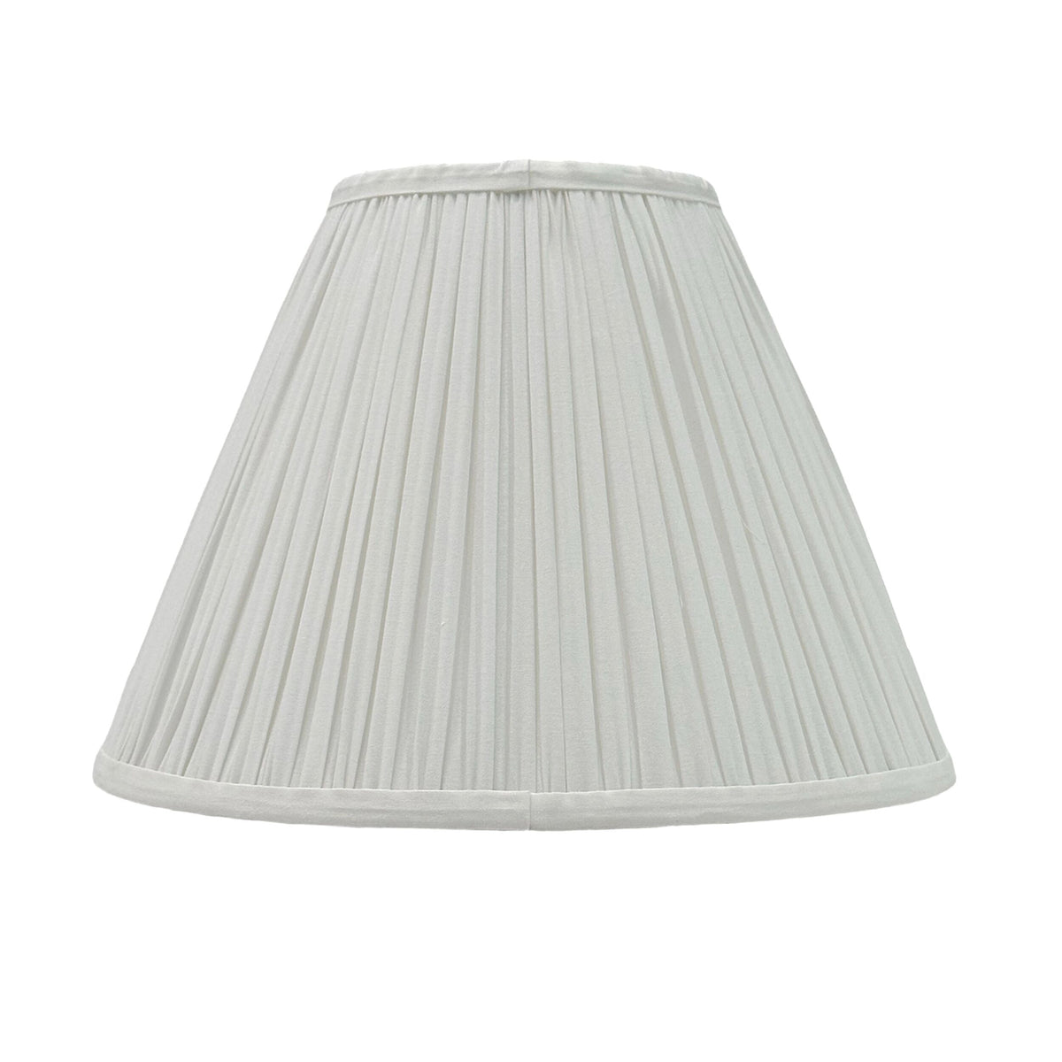 Audrey Pleated Tapered Shade White 35cm