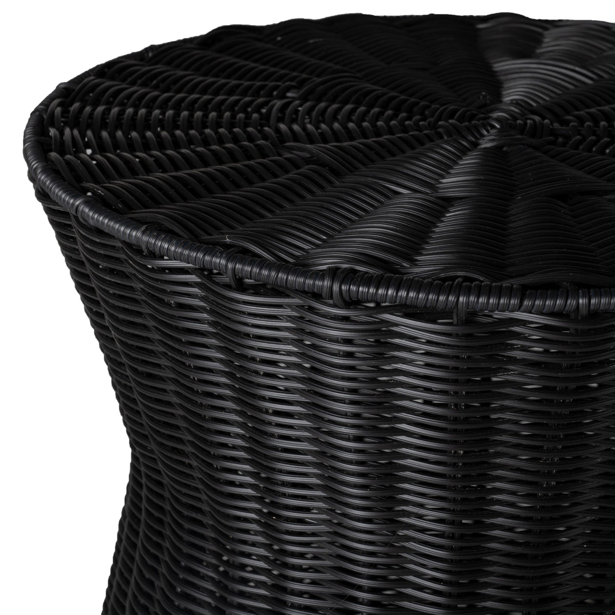 Bristol Woven Side Table Black