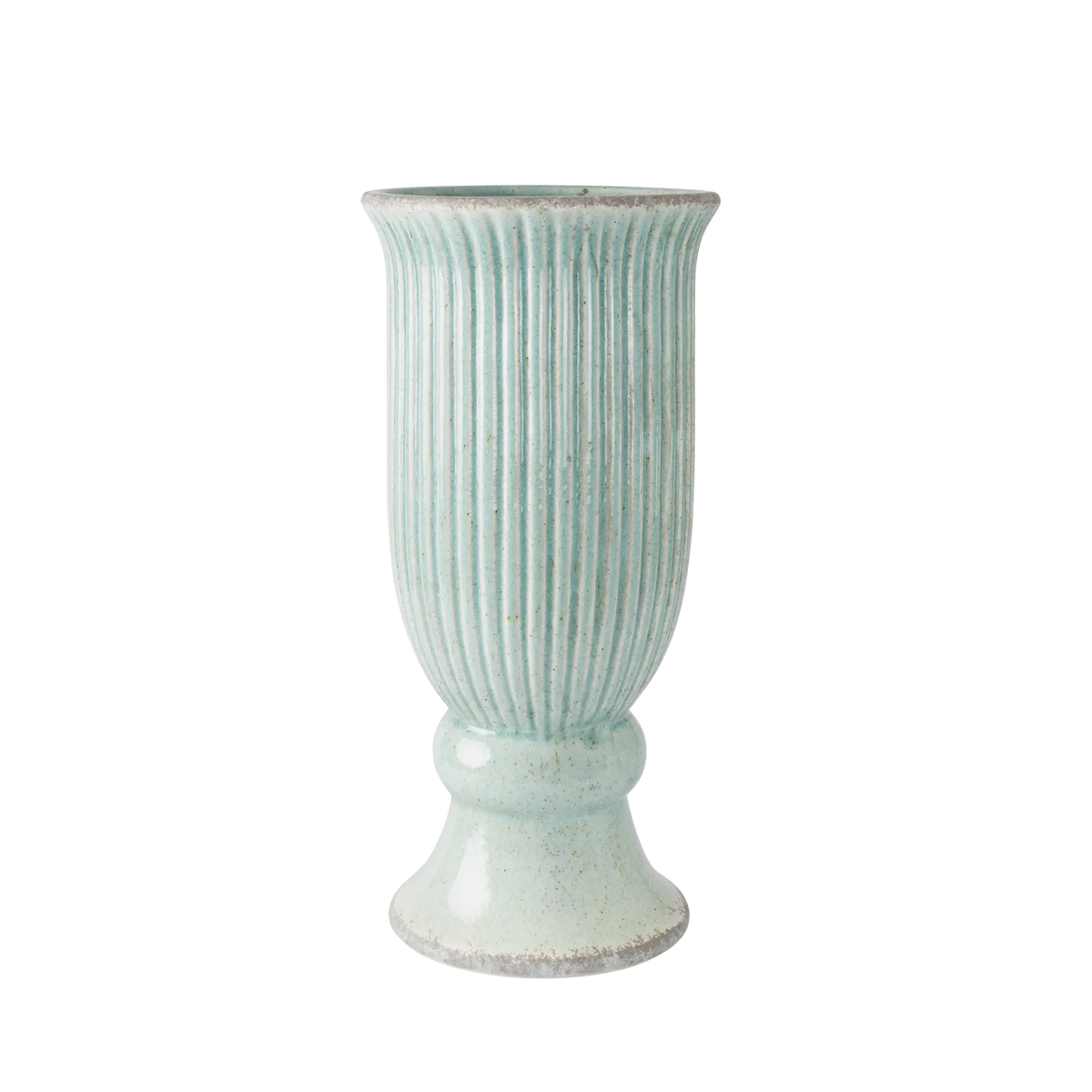 Marah Fluted Pedestal Vase