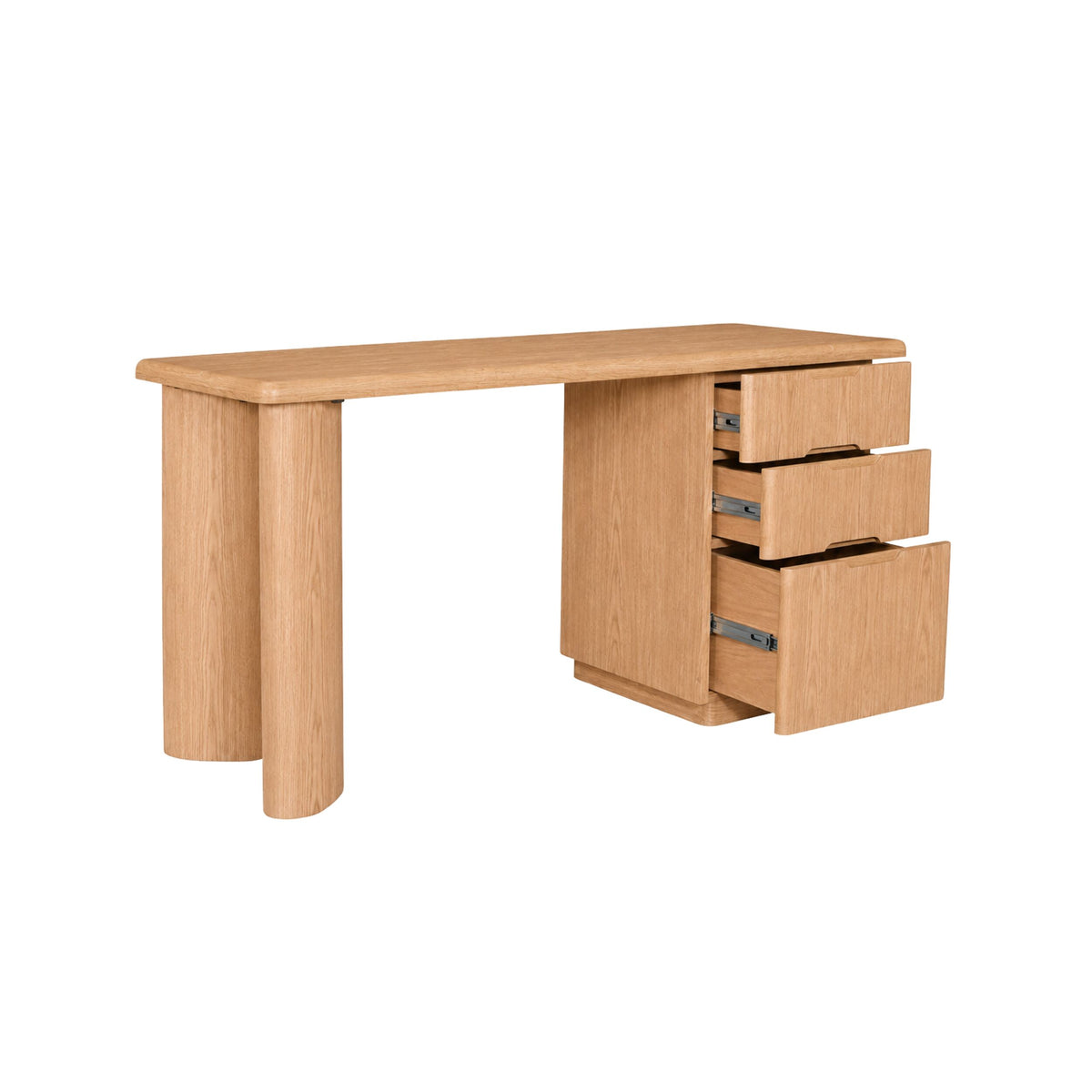 Dempsey 3 Drawer Desk