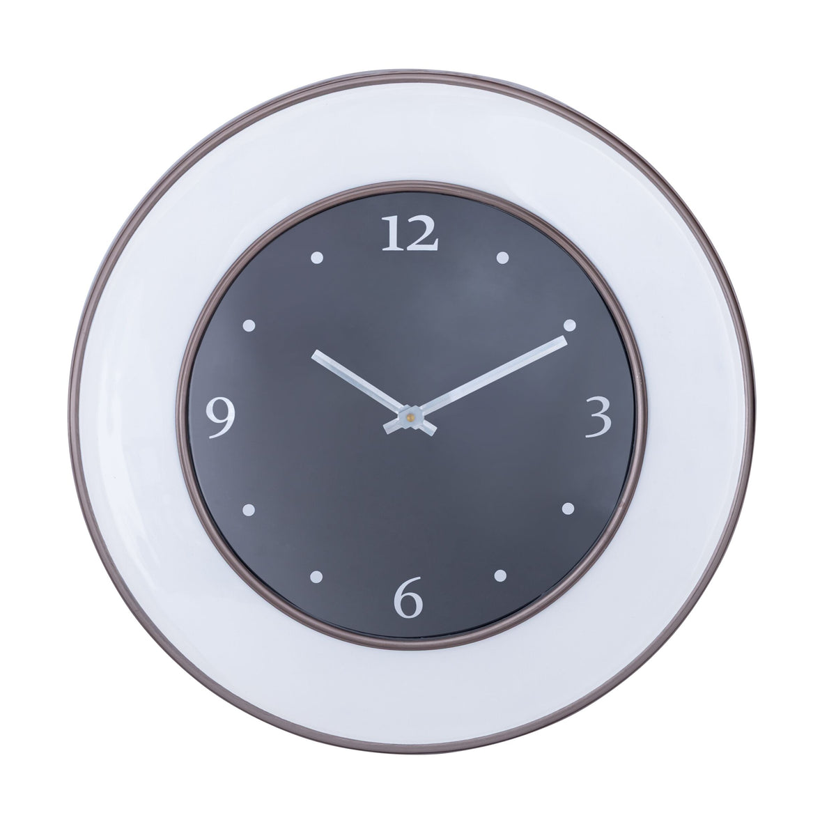 Iron Wall Clock with Enamel 46cm