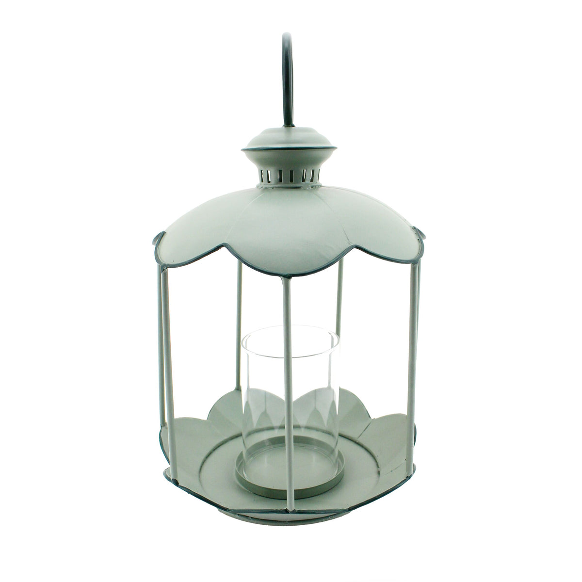 Hattie Scalloped Lantern Eucalyptus