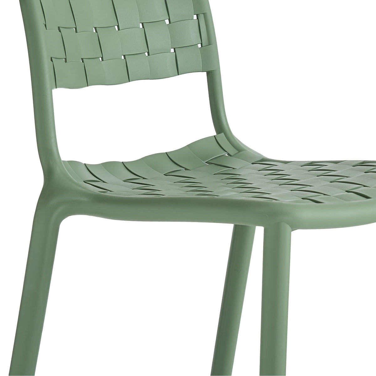 Em Weave Bar Stool Fennel Green