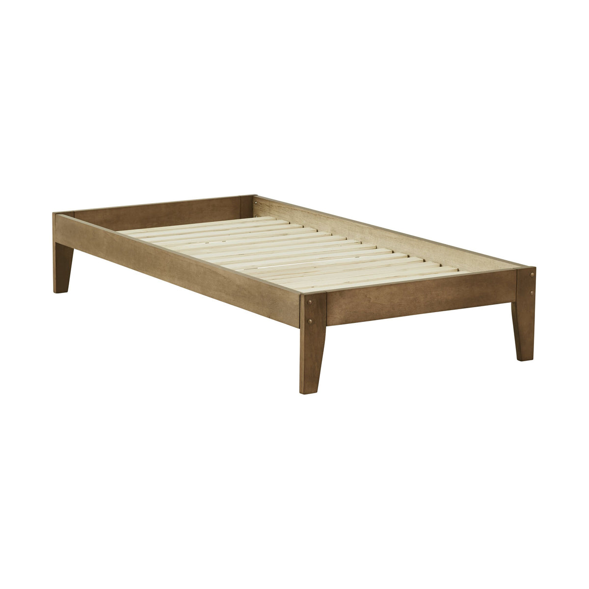 Kyan Single Bed Base Chestnut
