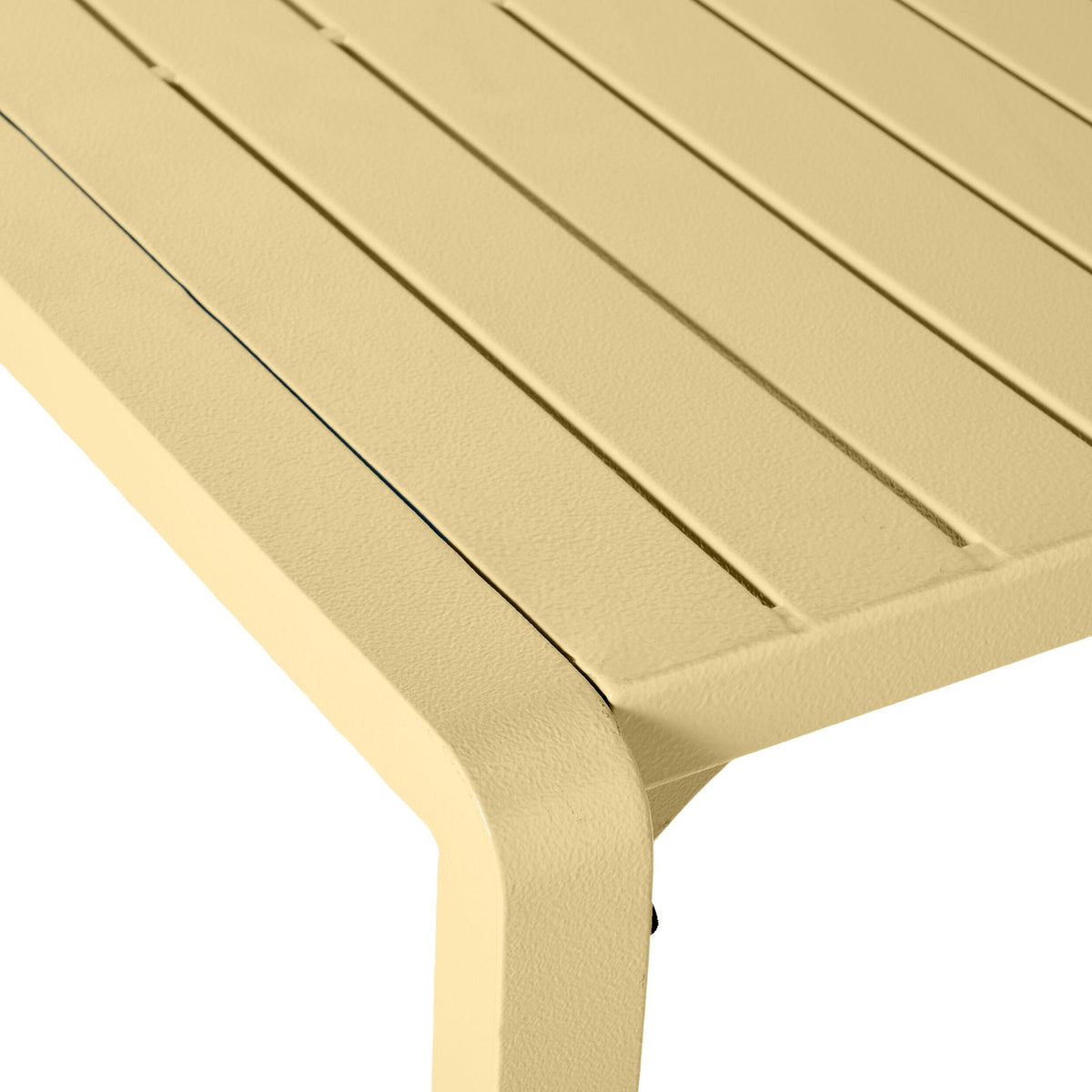 Kace Dining Table 165cm Butter Yellow