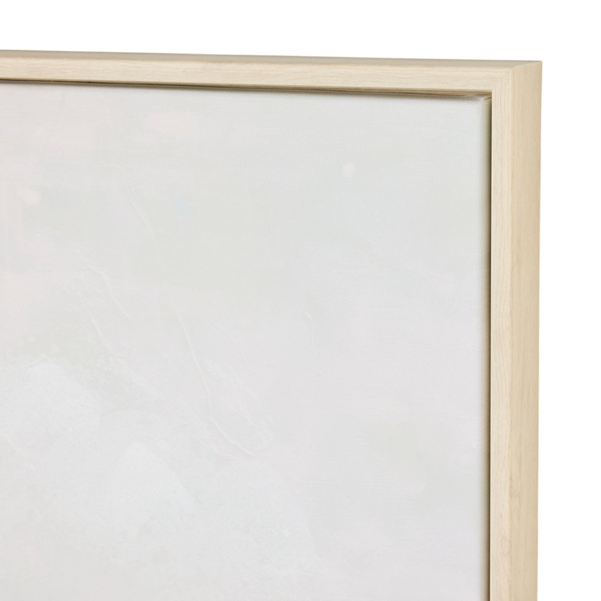 Narrow Ocean Framed Canvas Print 42.5x122.5cm