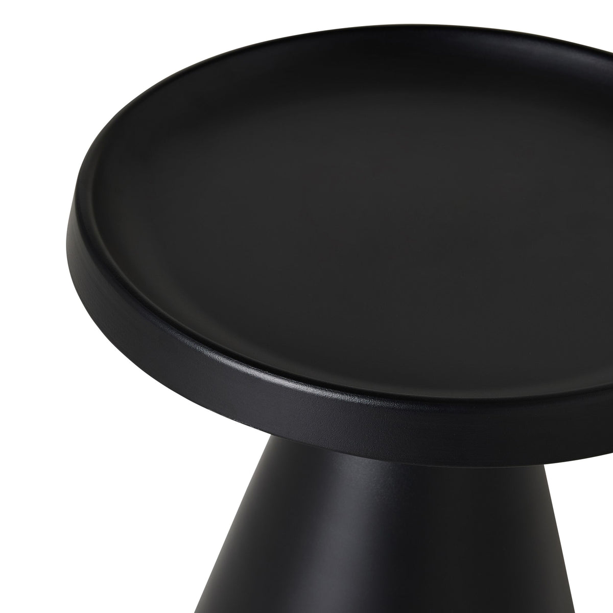 Nero Round Side Table