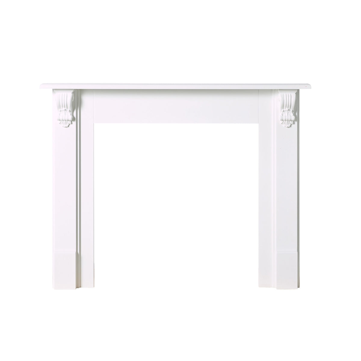Belford Freestanding Mantel White 144cm