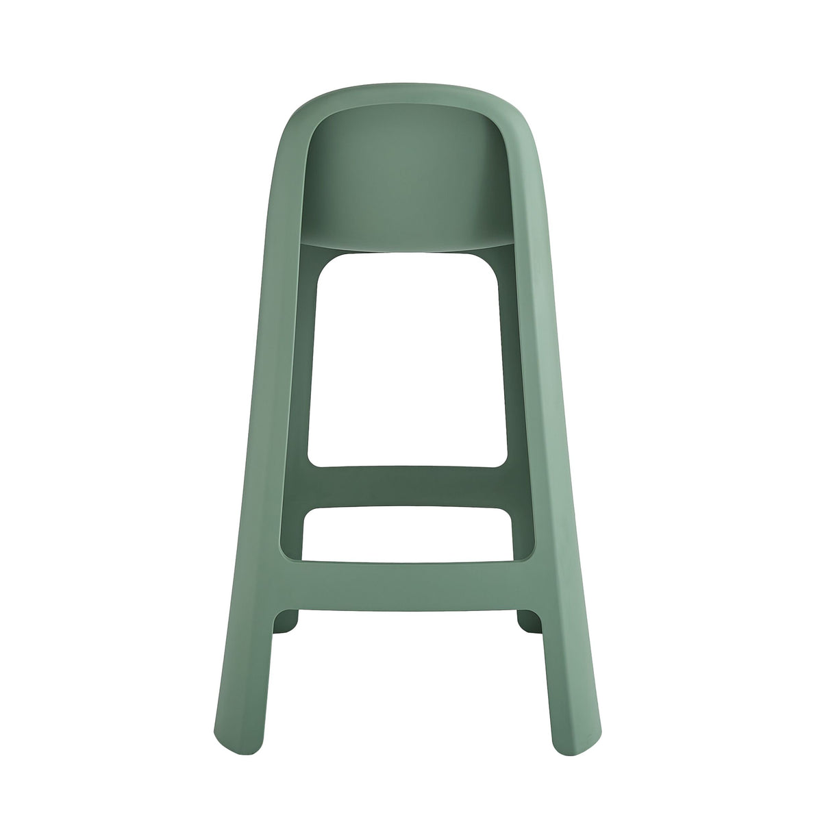Arc Bar Stool Basil Green