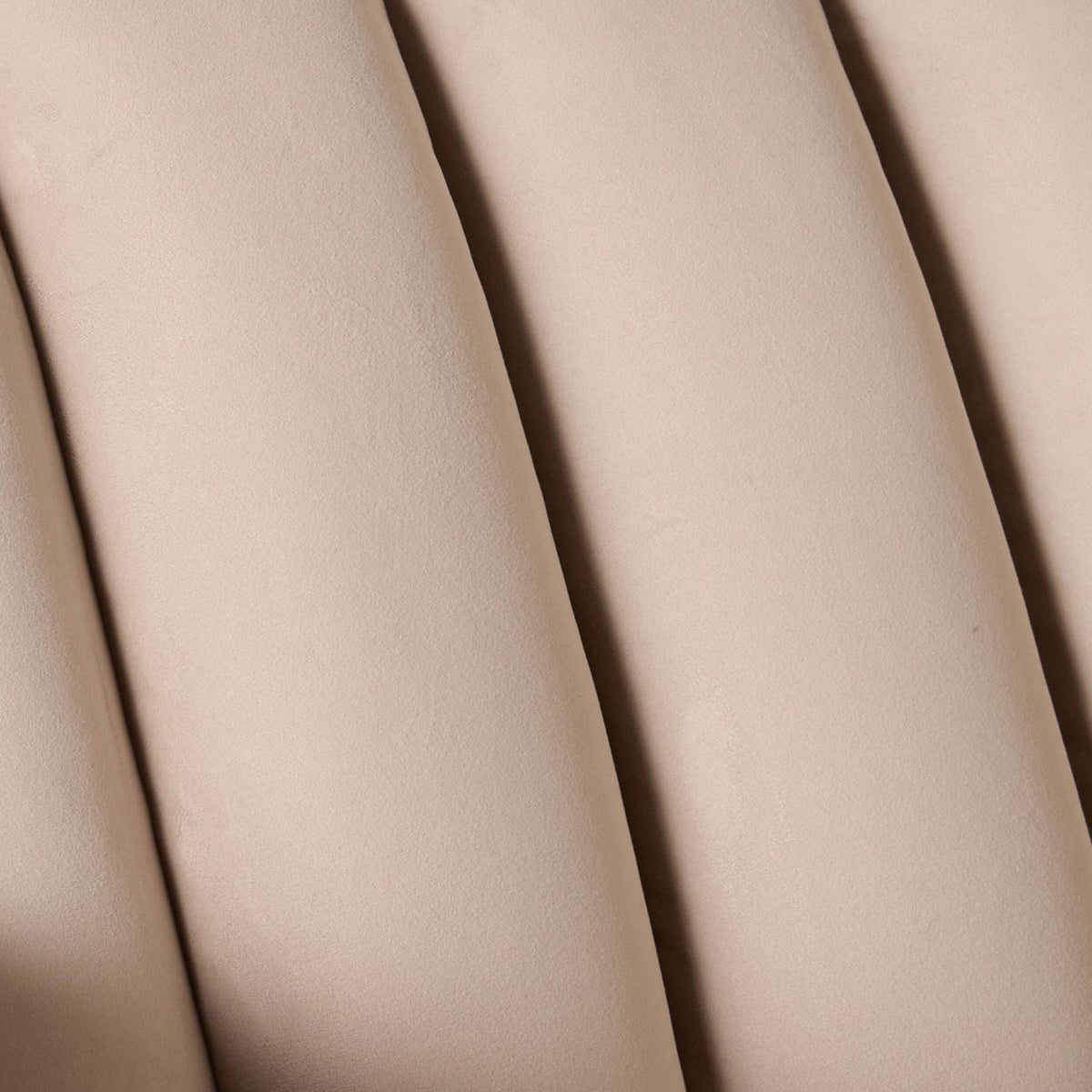 Stitch Velvet Armchair Taupe
