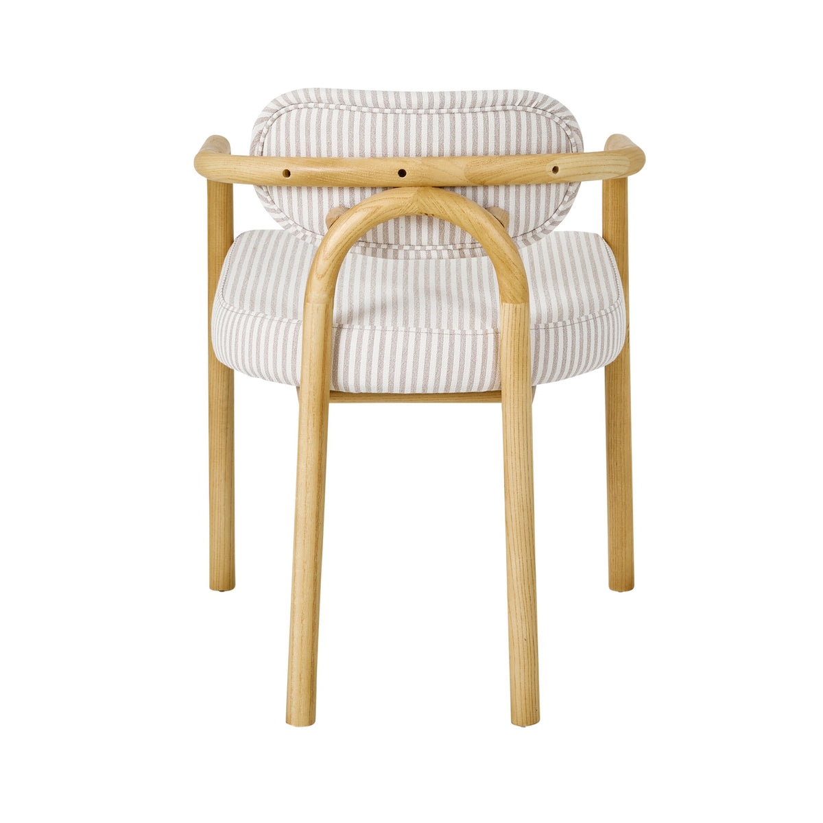 Astor Dining Chair Natural Stripe