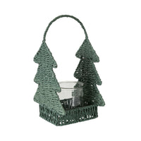 Mistletoe Christmas Tree Candle Holder
