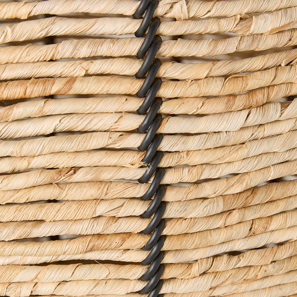 Serra Stripe Basket Large