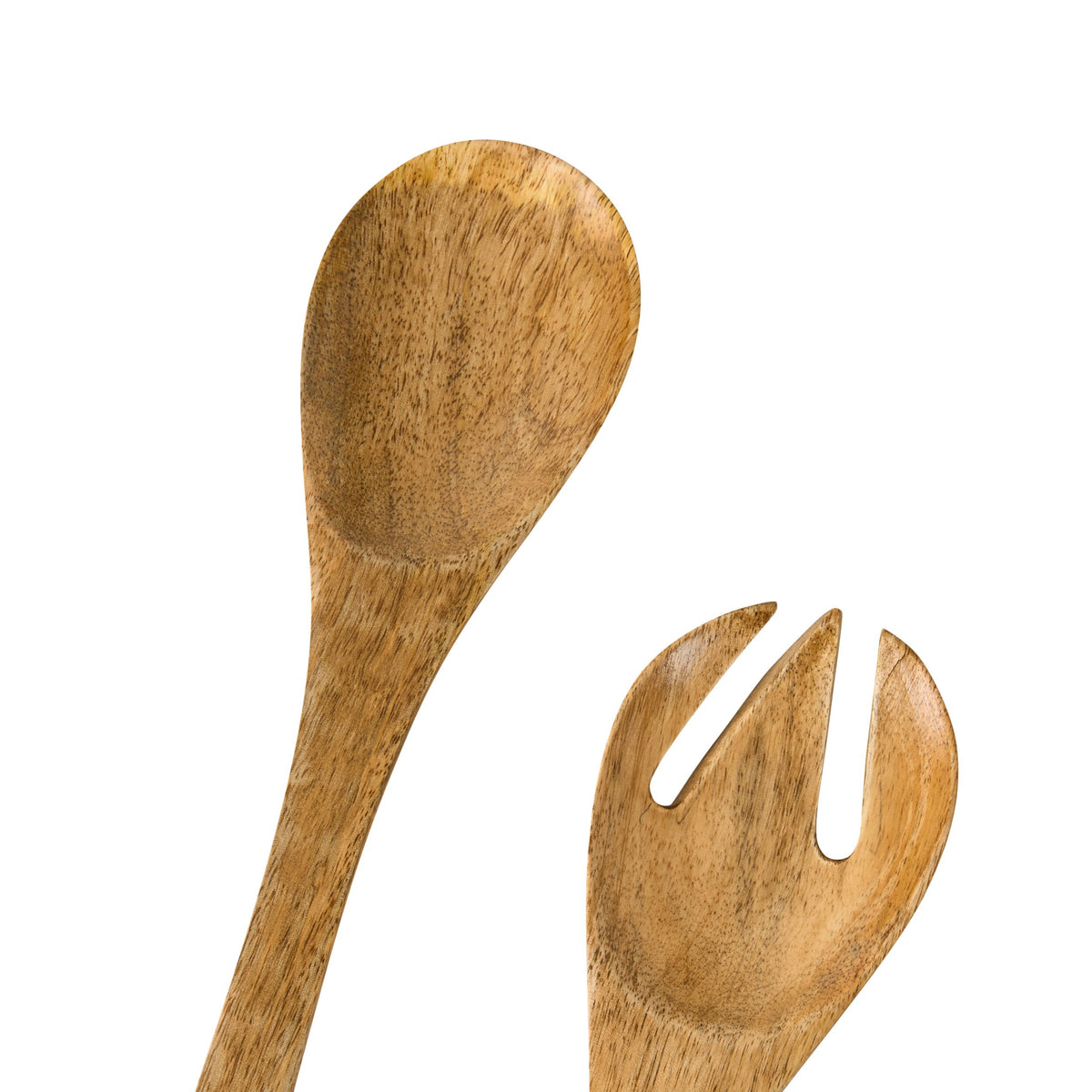 Mystic Scarab Mango Wood Salad Servers