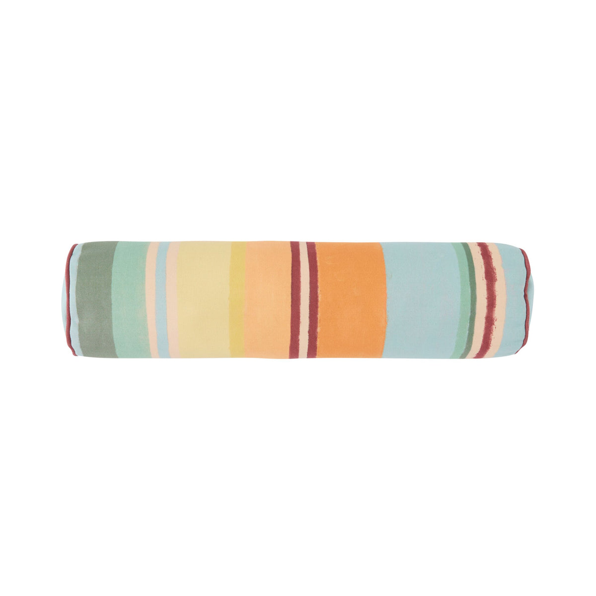 Aruba Outdoor Bolster Cushion Soleil Stripe 60x15cm