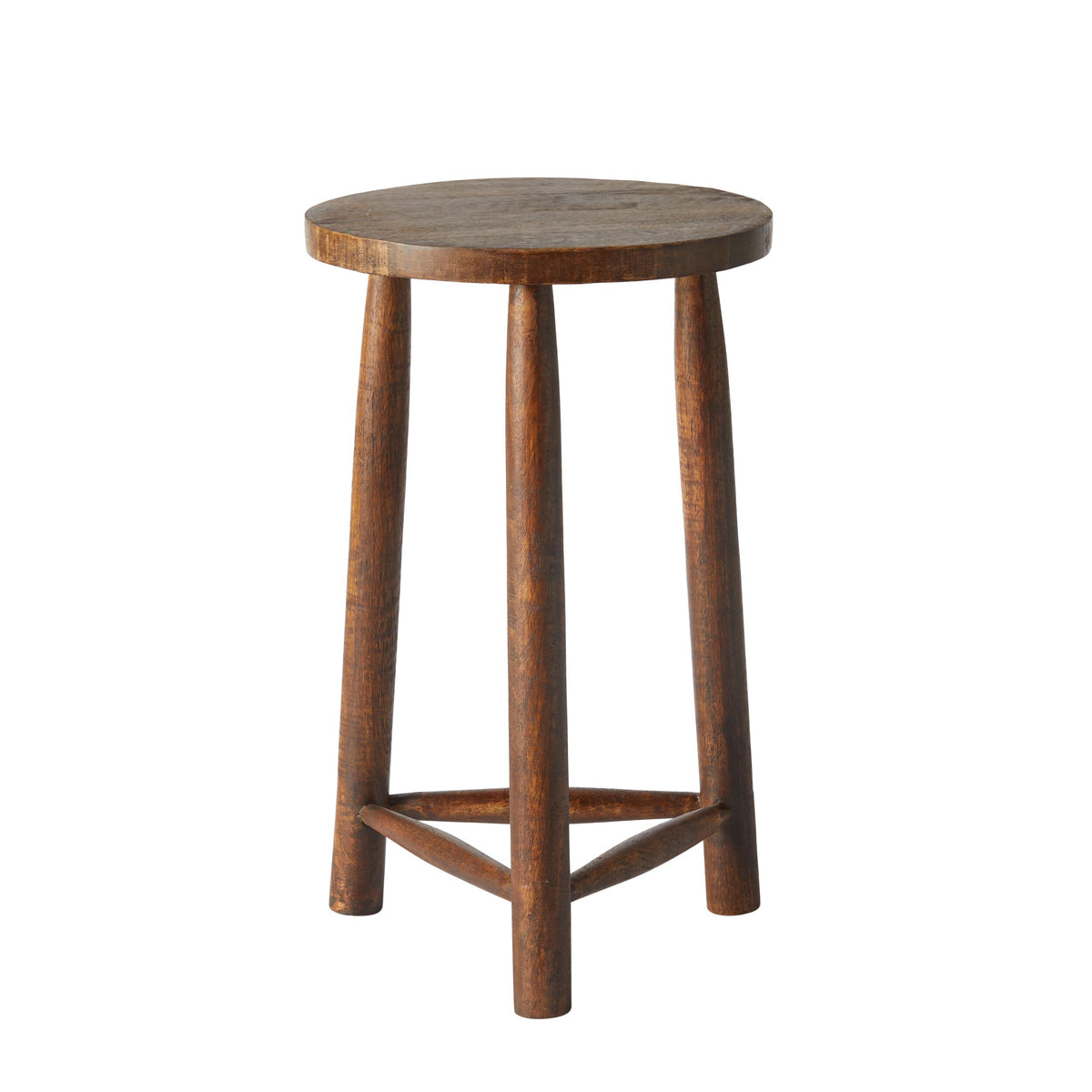 Parvani Plant Stand Dark Walnut 30x30x50 cm
