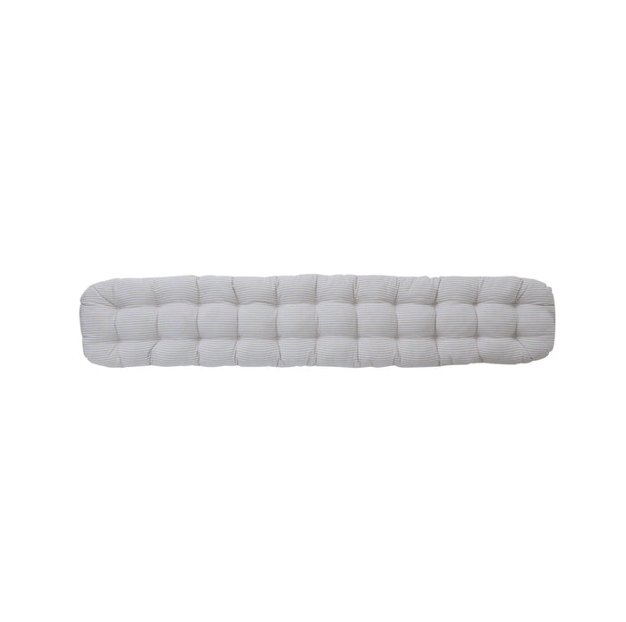 Marais Bench Seat Cushion 180cm Almond Stripe
