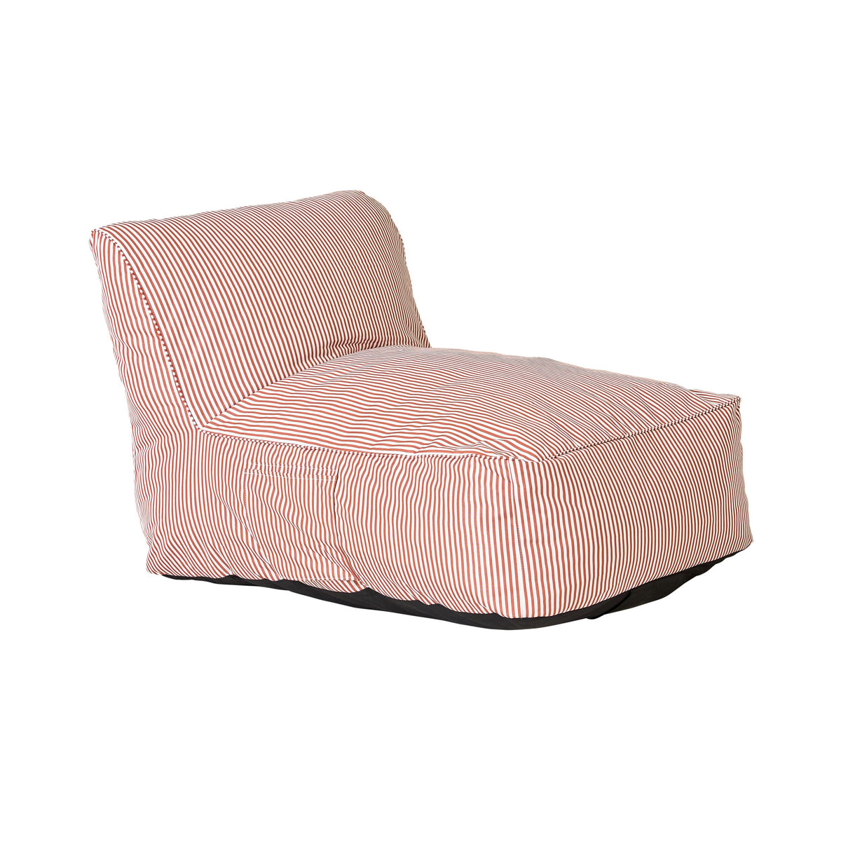 Jax Foam Filled Lounger Orange Stripe