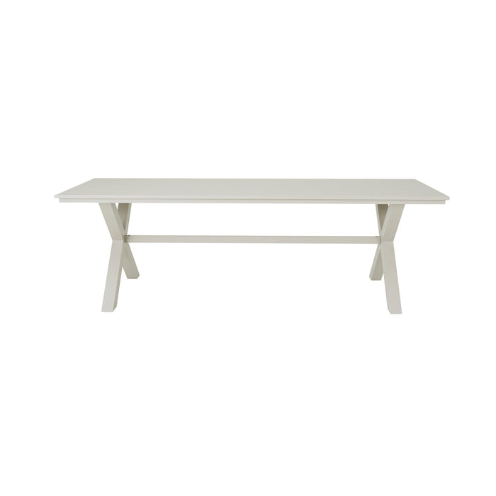 Blake Aluminium Dining Table 240cm Taupe