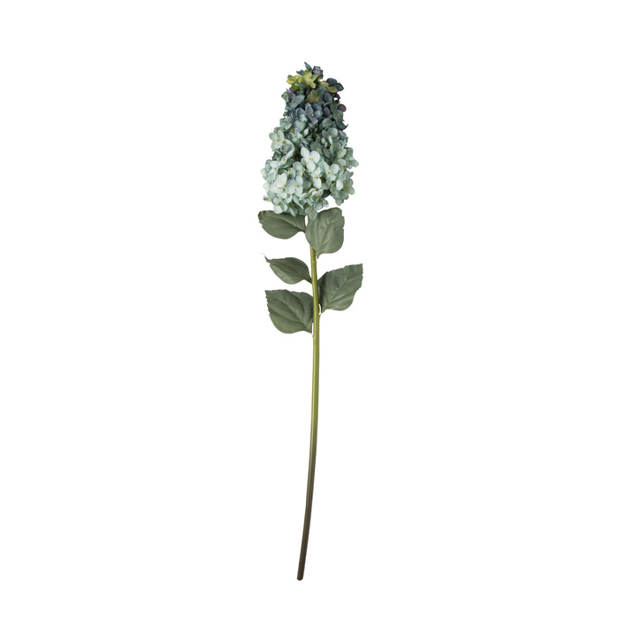Bloomery Hydrangea Stem Teal 95cm