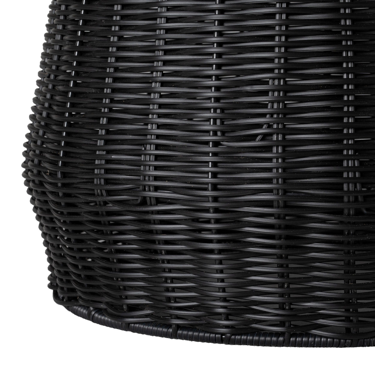 Bristol Woven Side Table Black