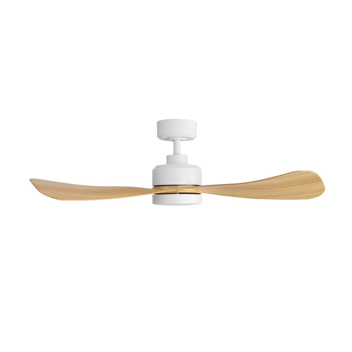 Cove 106cm Indoor DC Fan - White with Natural ABS Blades