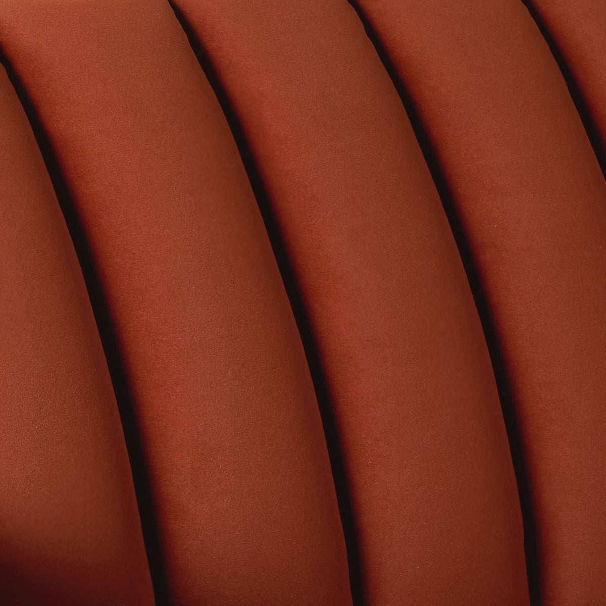 Stitch Velvet Armchair Copper