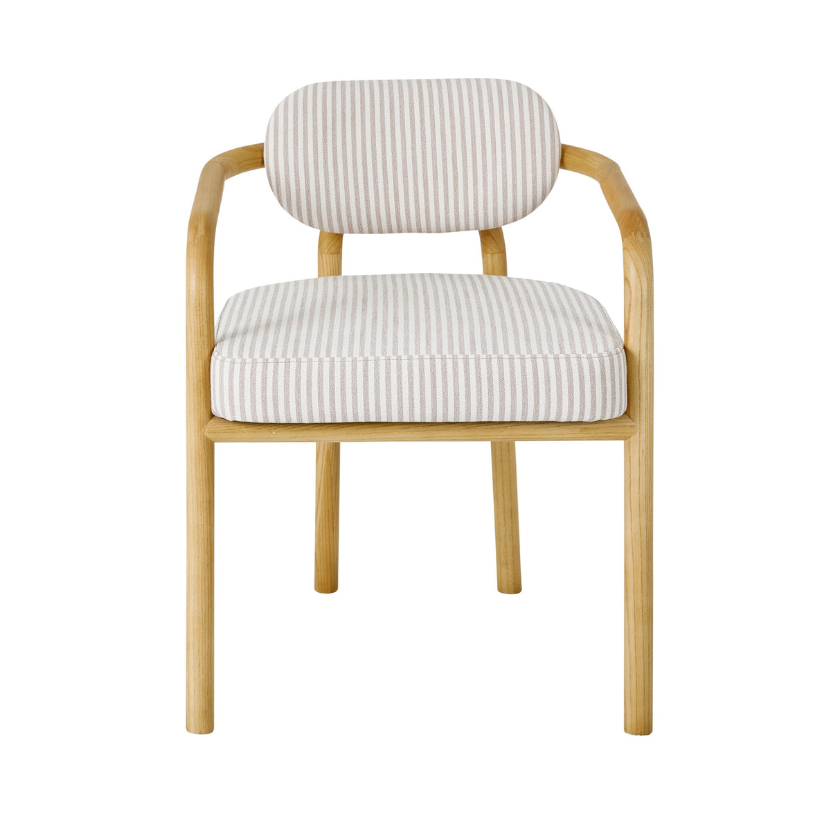 Astor Dining Chair Natural Stripe