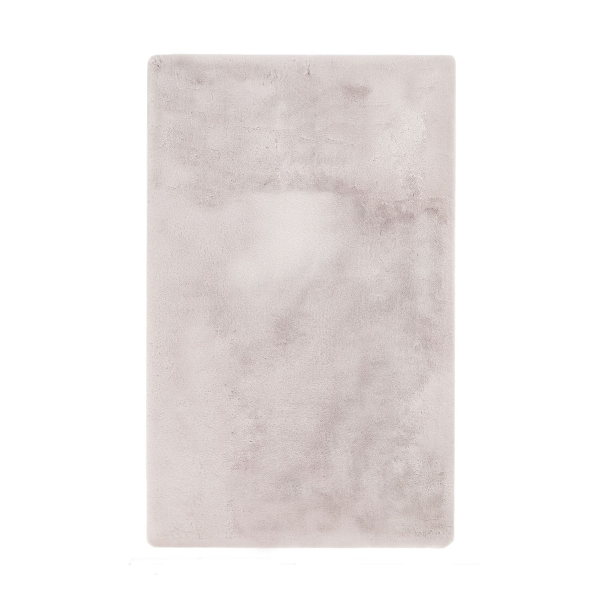 Faux Rabbit Fur Rug Soft Pink 150x240cm